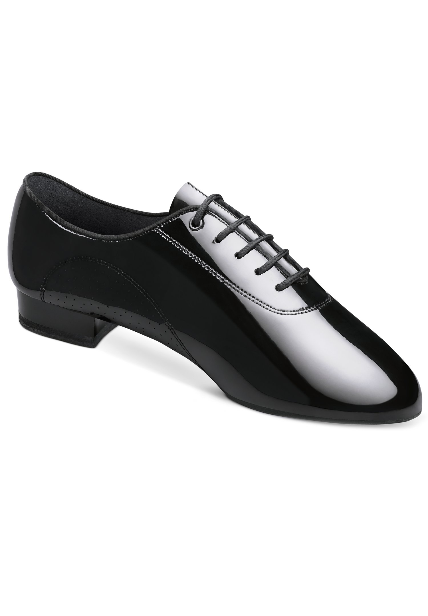 Men\'s Black Leather Lace-Up Dance Ballroom Dress Shoes US 10.5 EU 44 UK 9.5 Werner Kern Arezzo 28012 Dance Shoes | Ballroom Dance Shoes main image 3