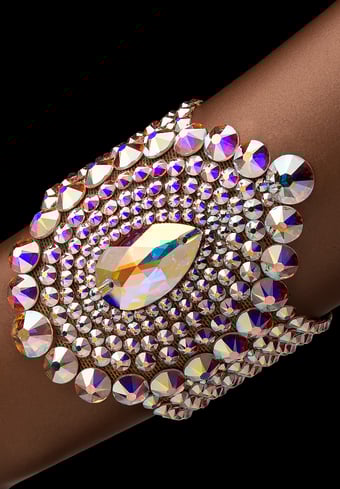 Serena Crystal Necklace NK-907 | Rhinestone Jewelry