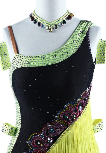 blue dress for baby girl Body Wrappers Praise Dance Asymmetrical Bell Sleeve Dress
