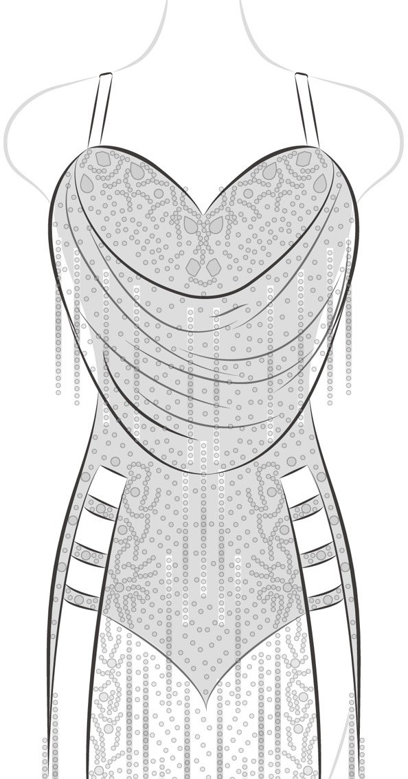 chinese dress ladies Amazon.com: Long Black Dress main image 1