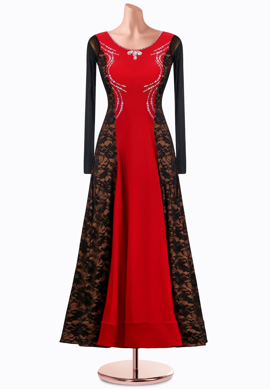 sherri hill long sleeve dress Sherri Hill 55800 Prom Dress - Black main image 0