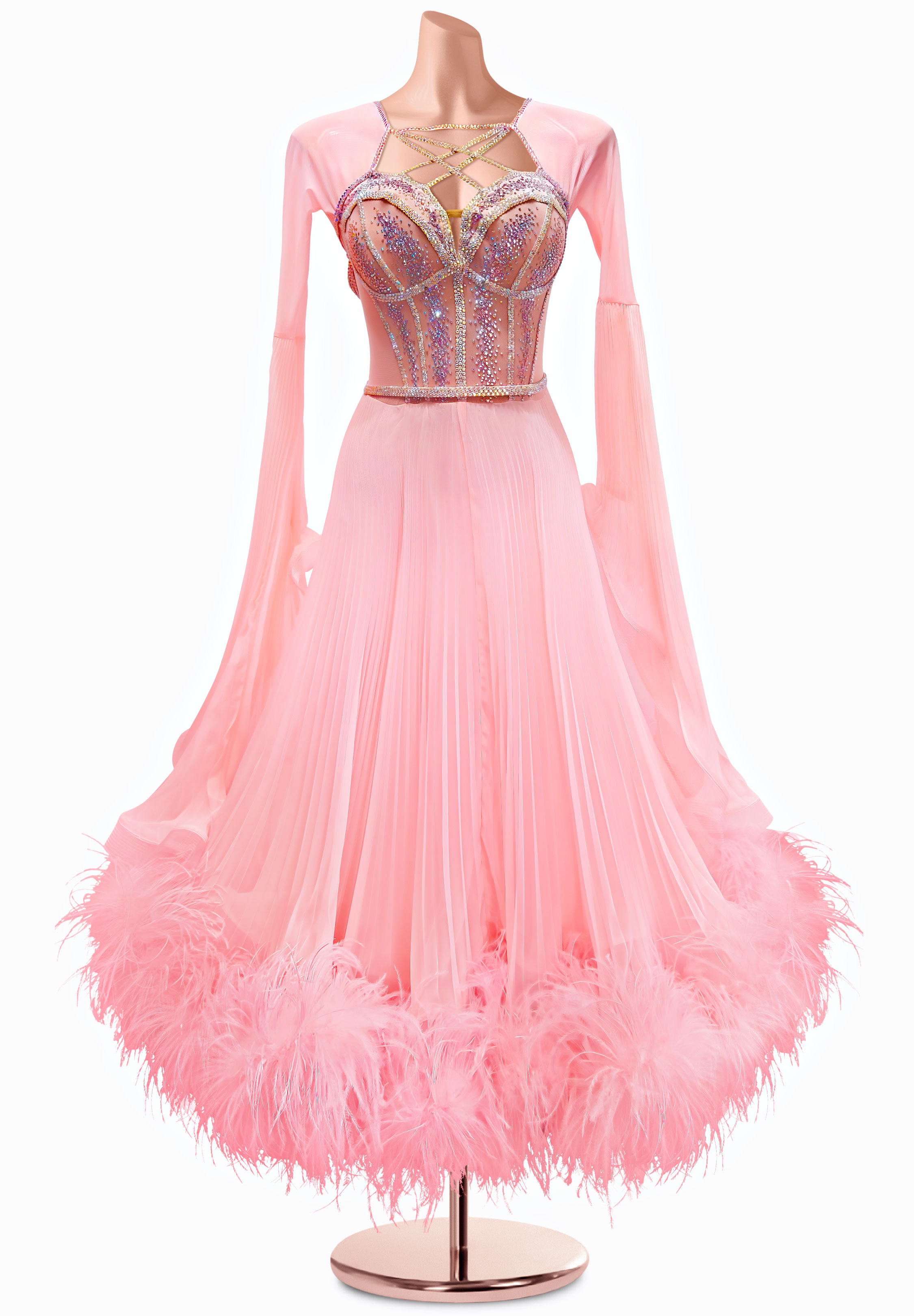 Soft Aurora Ballroom Gown AM-B3470