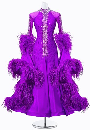 Amethyst Embrace Ballroom Gown JT-B5008