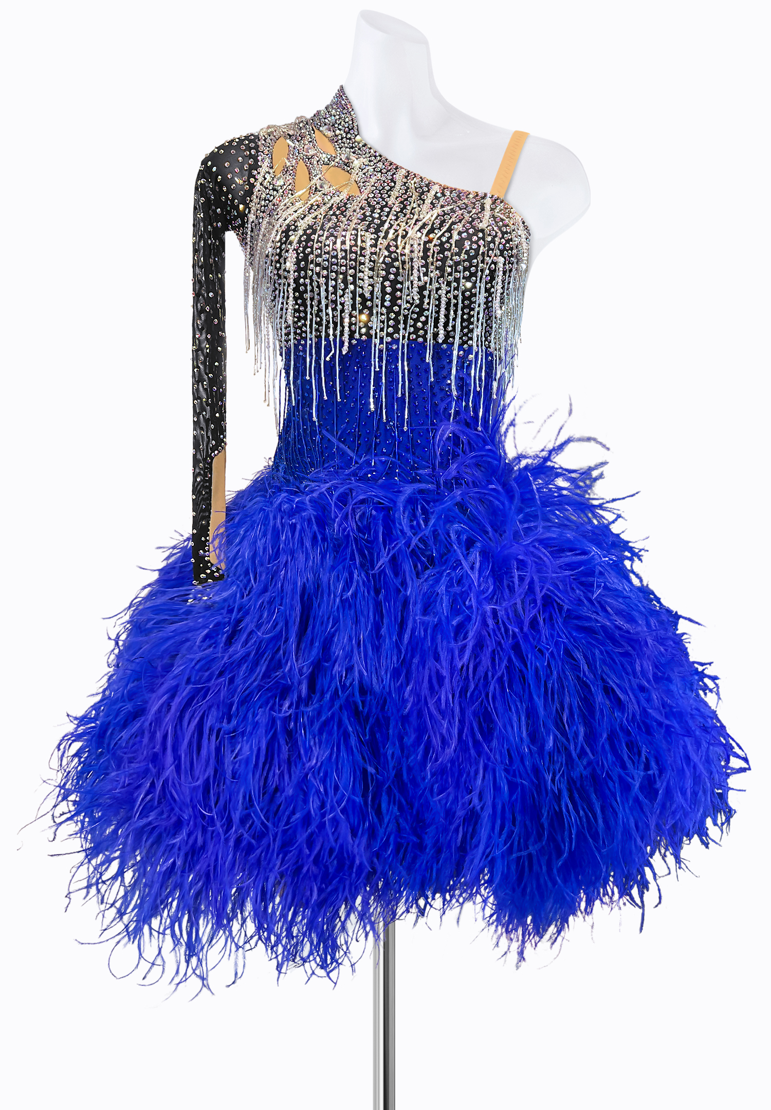 Atlantic Feather Latin Dress PR-L225077