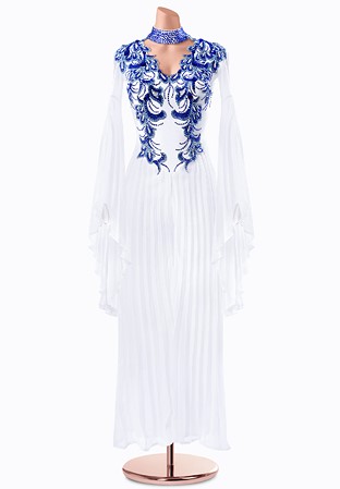 Azure Pleats Smooth Jumpsuit TID-SM1250