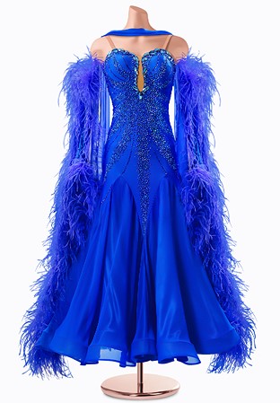 Azure Star Ballroom Gown TID-BM1253