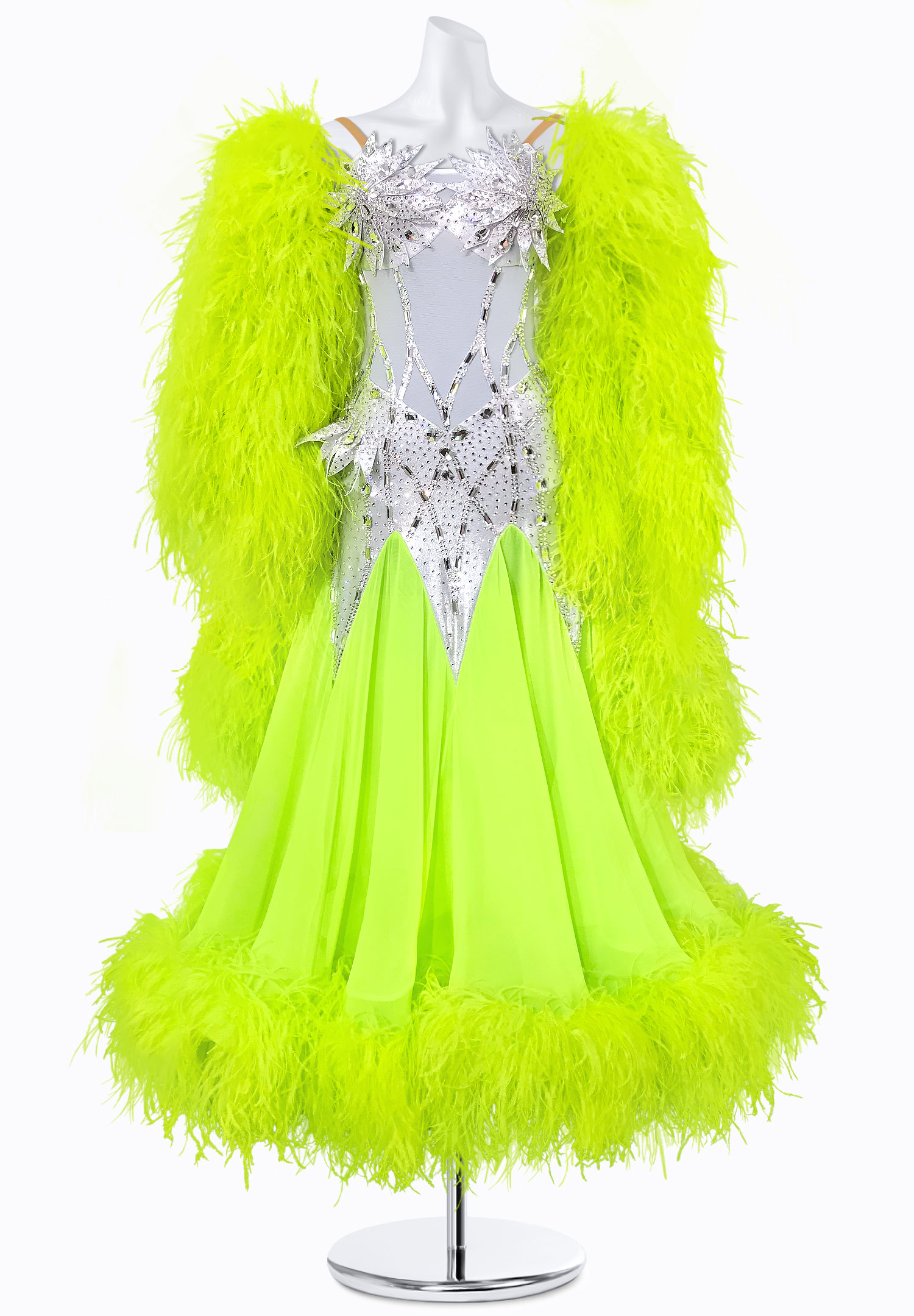 Radiant Alloy Ballroom Gown BS-B250015