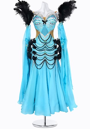 Celeste Noir Ballroom Gown BS-B250021