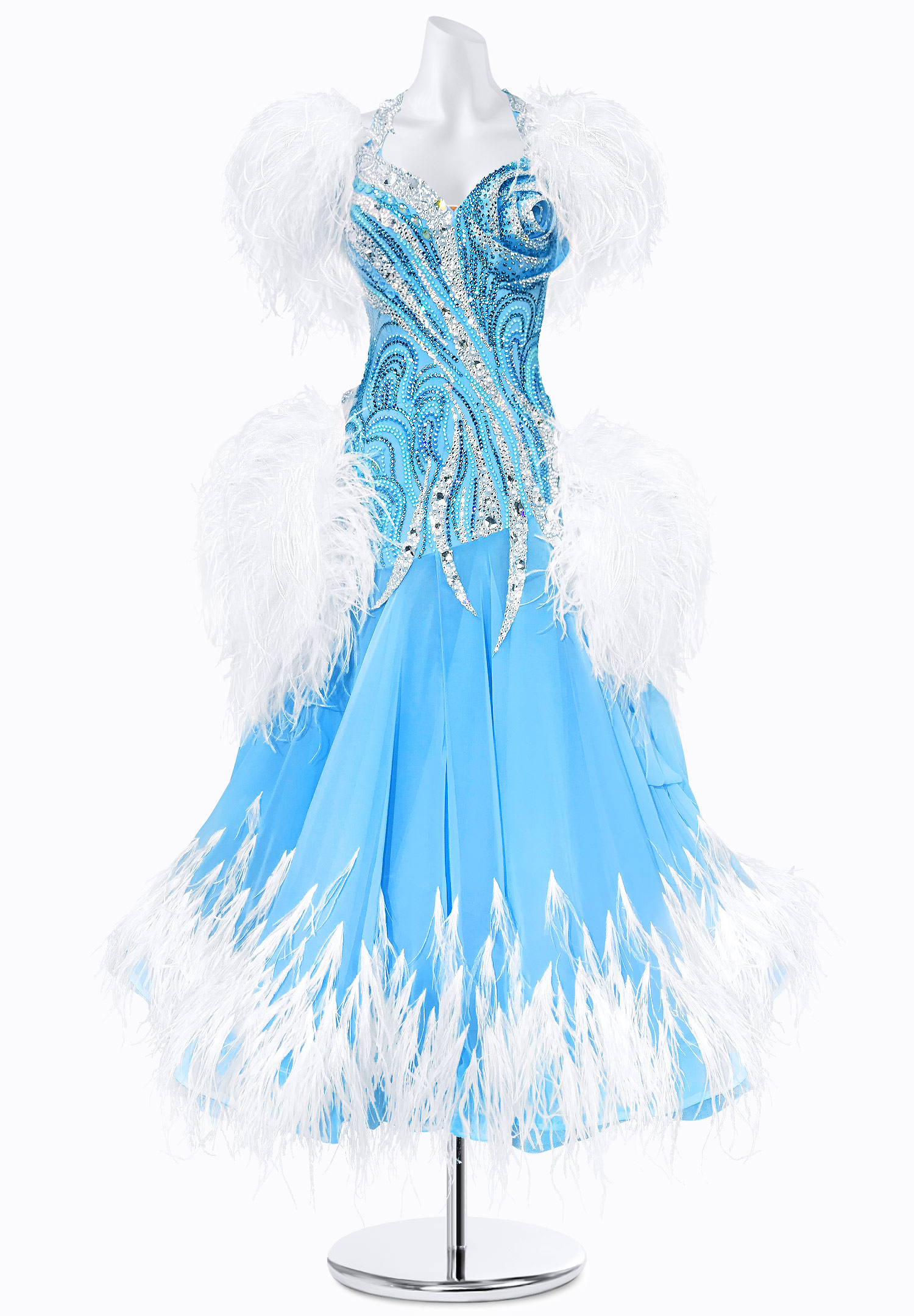 Celeste Spark Ballroom Gown BS-B250033