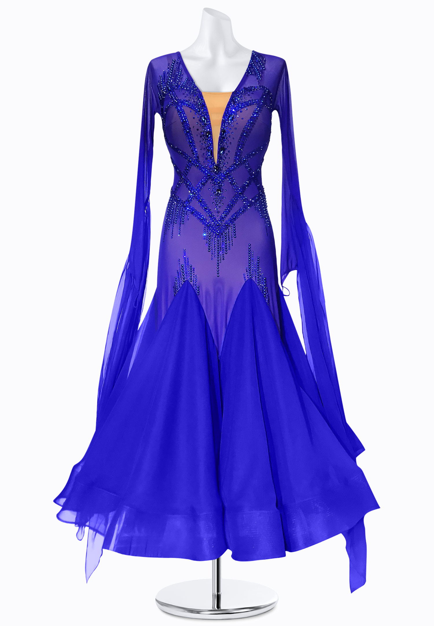 Pacific Twirl Ballroom Gown BS-B250091