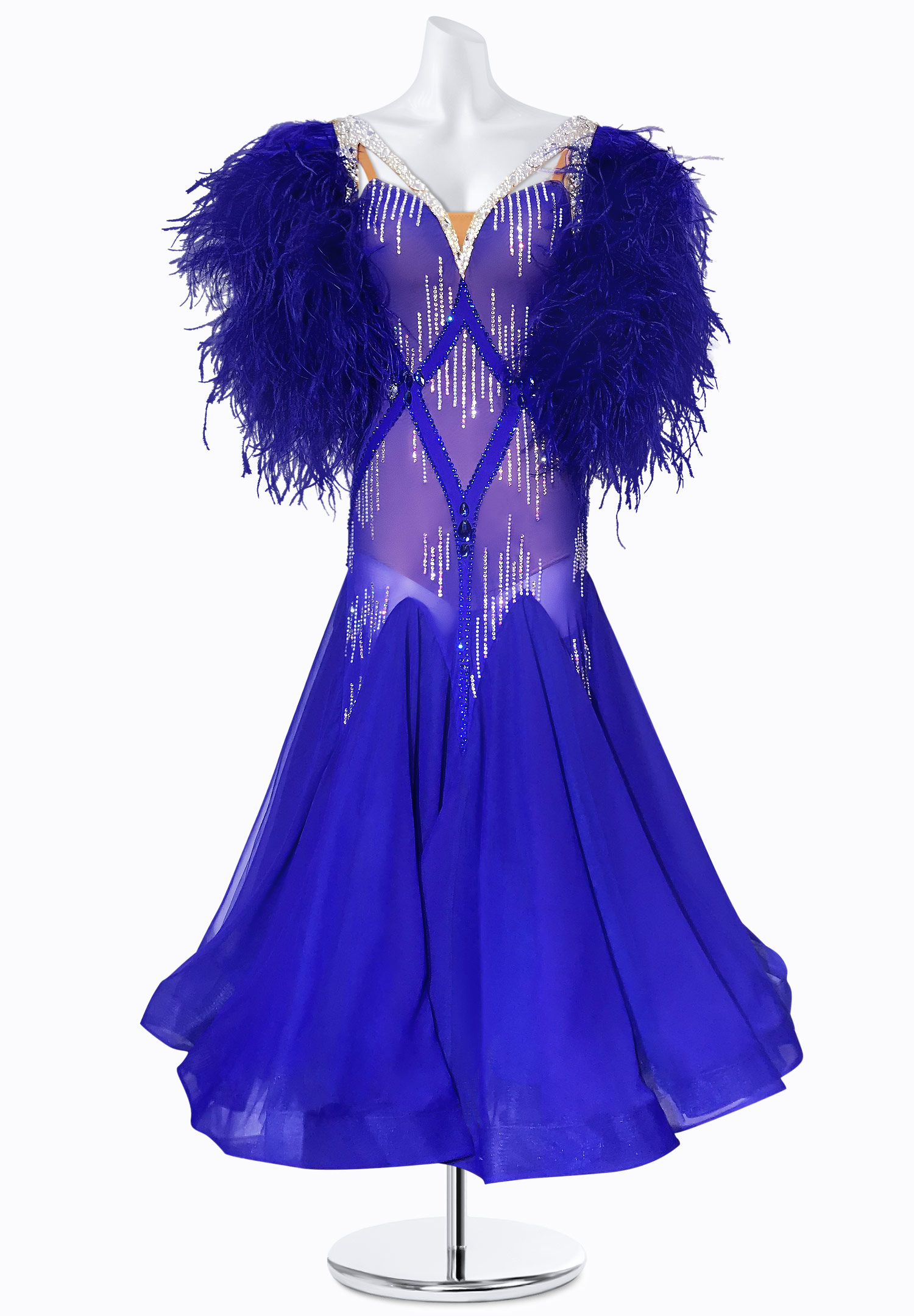 Pacific Wing Ballroom Gown BS-B250095