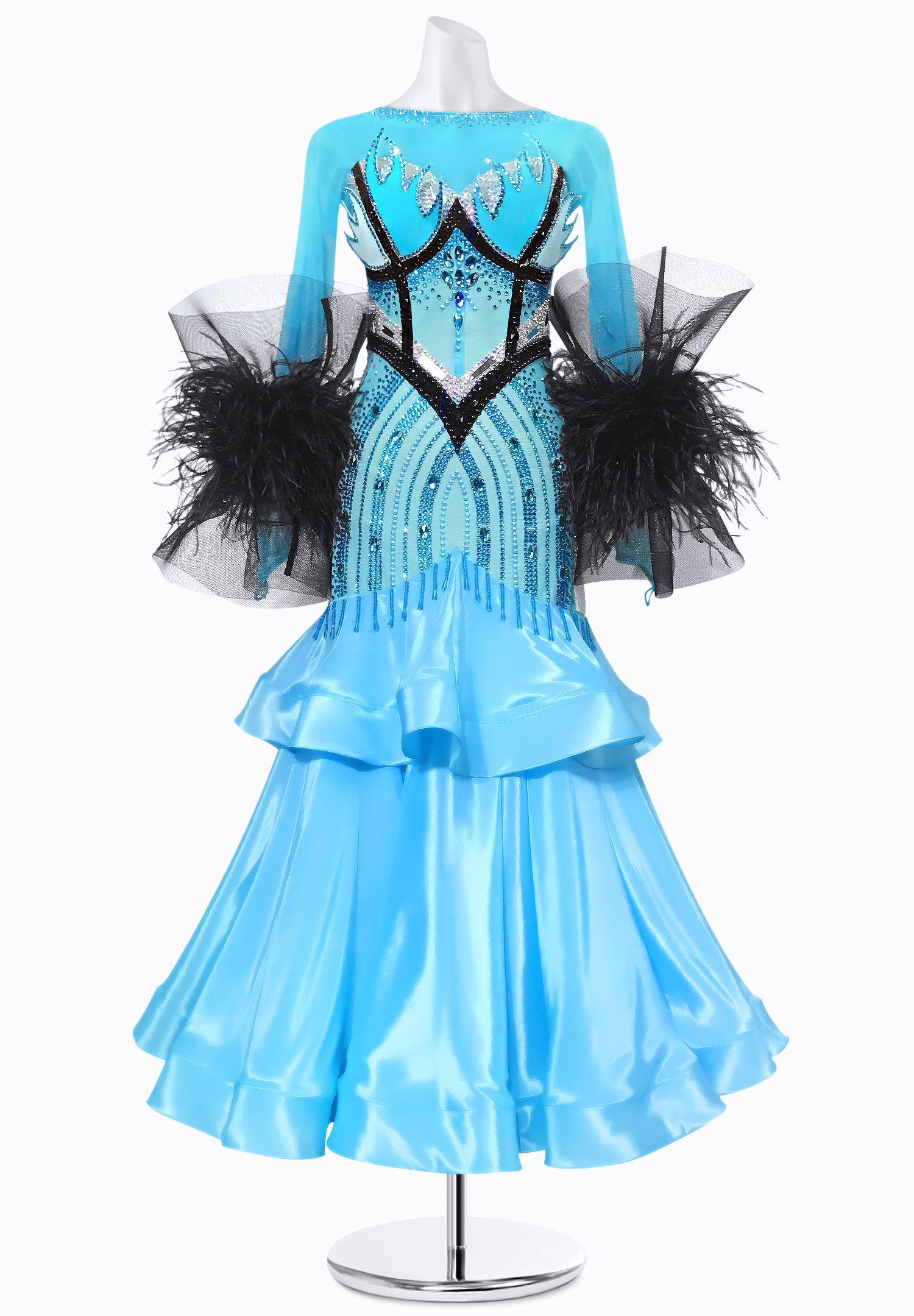 Sky Shadow Ballroom Gown BS-B250101