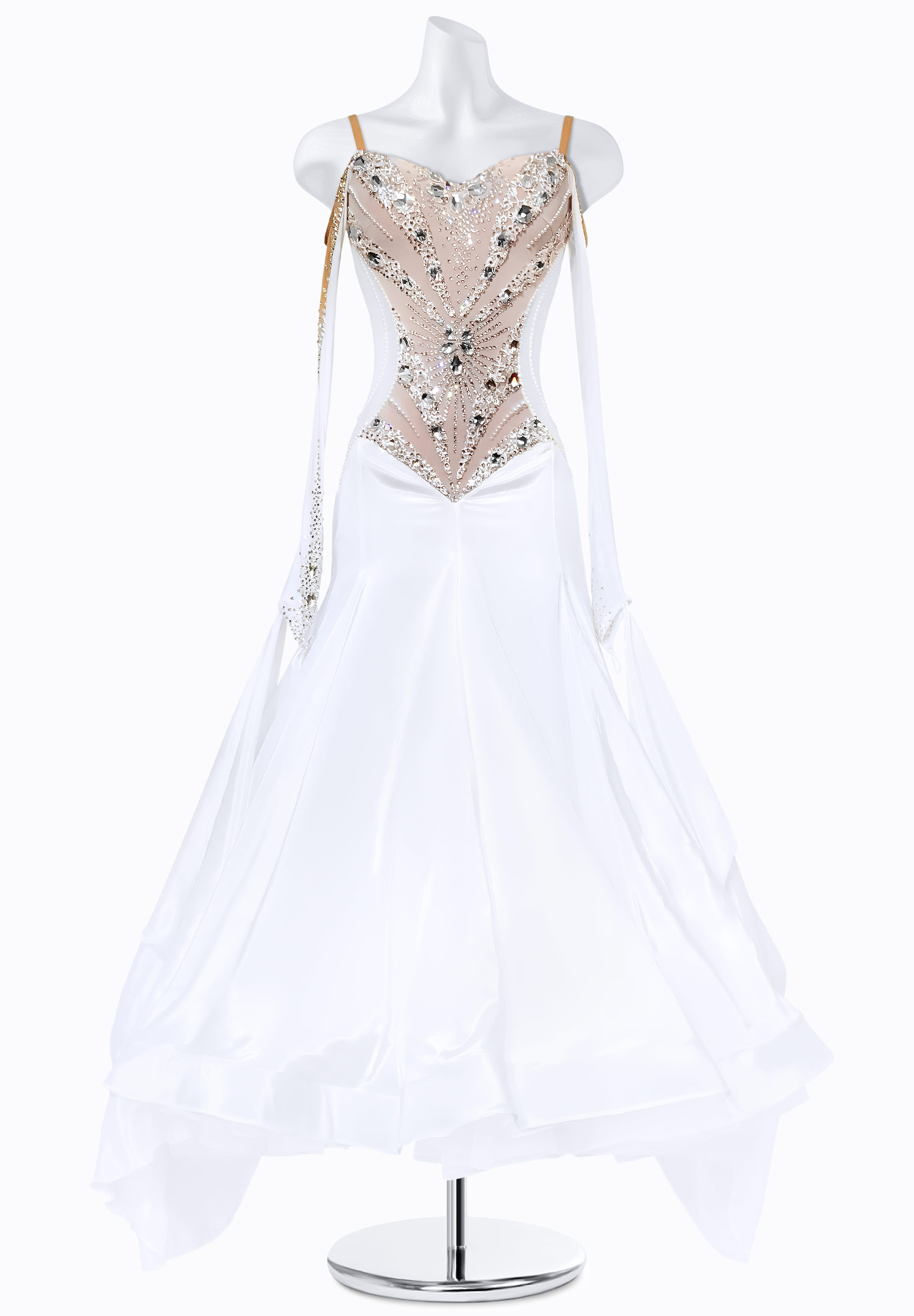 Mystic Snow Ballroom Gown BS-B250110