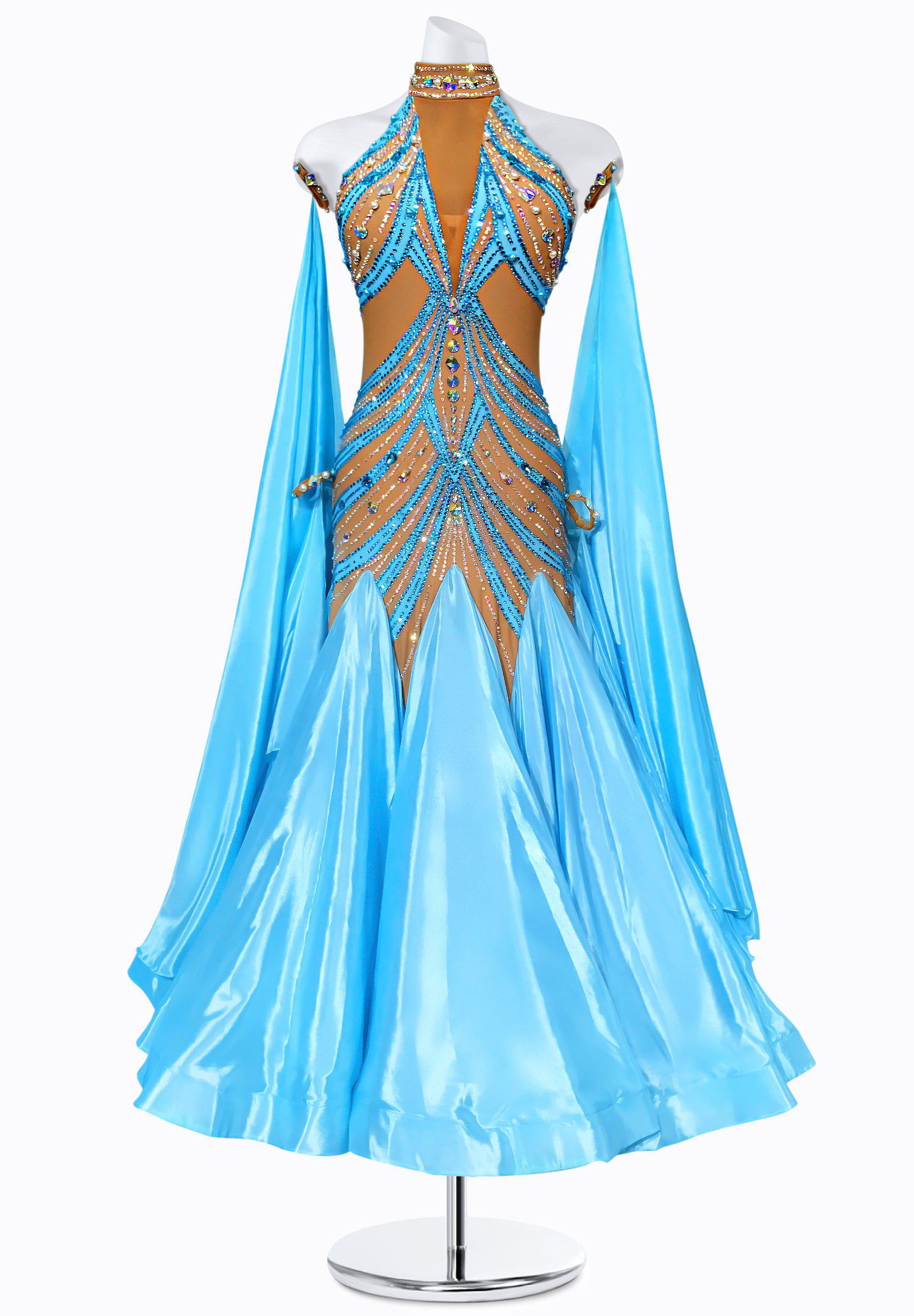 Ocean Dune Ballroom Gown BS-B250113