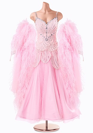 Blushing Embrace Ballroom Gown TID-BM1252