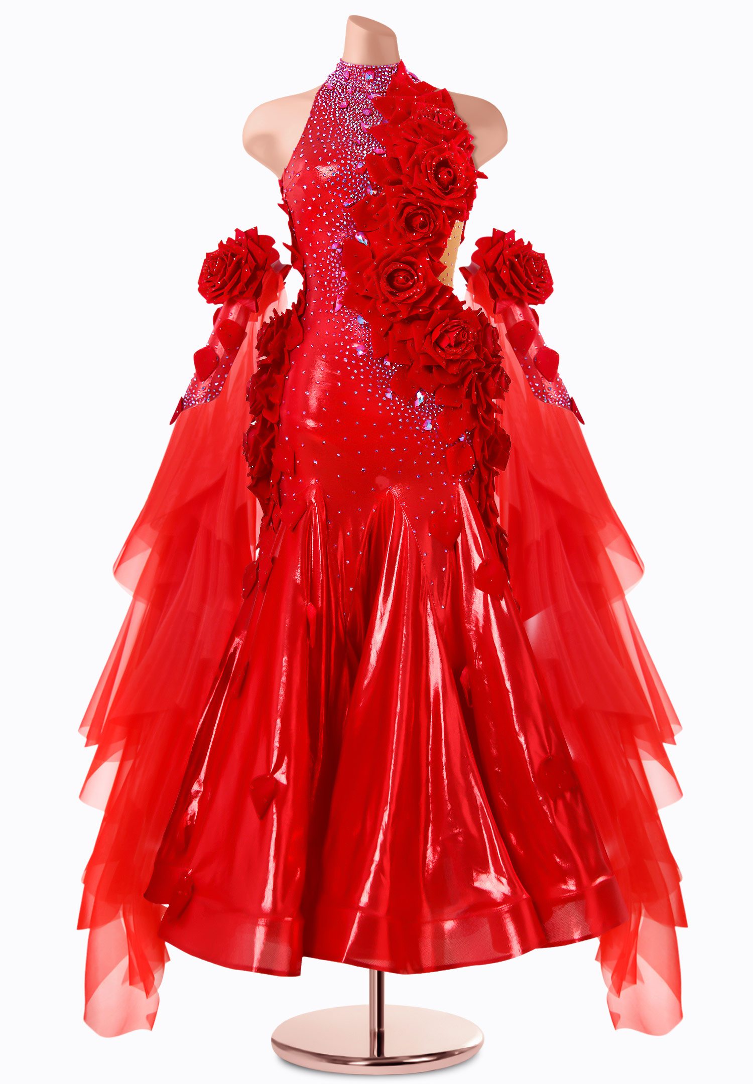 Celestial Rose Ballroom Gown TID-BM1239