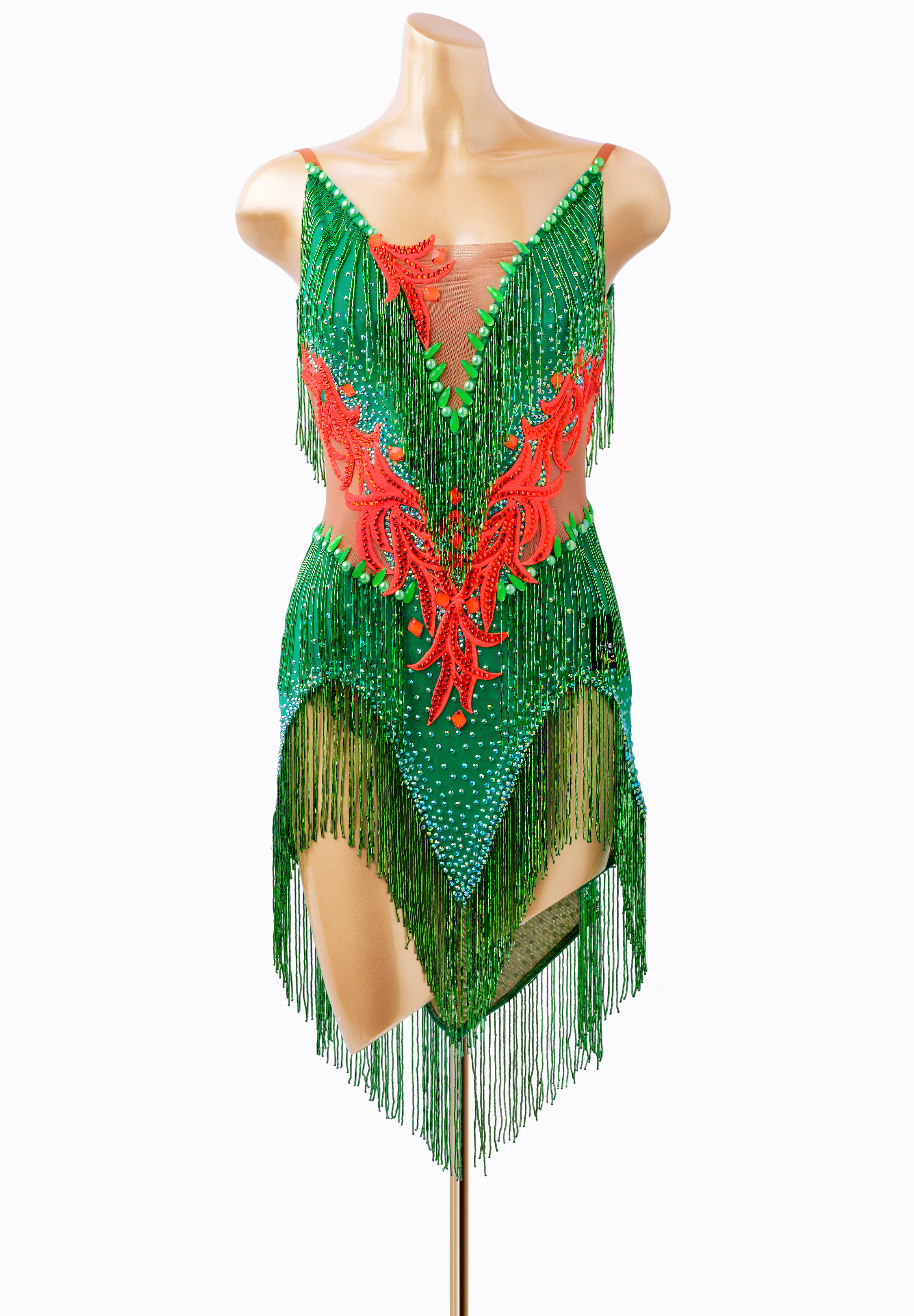 Coral Lagoon Latin Dress VB-L24005