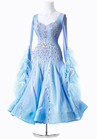 Crystal Hourglass Ballroom Costume MF-B0012
