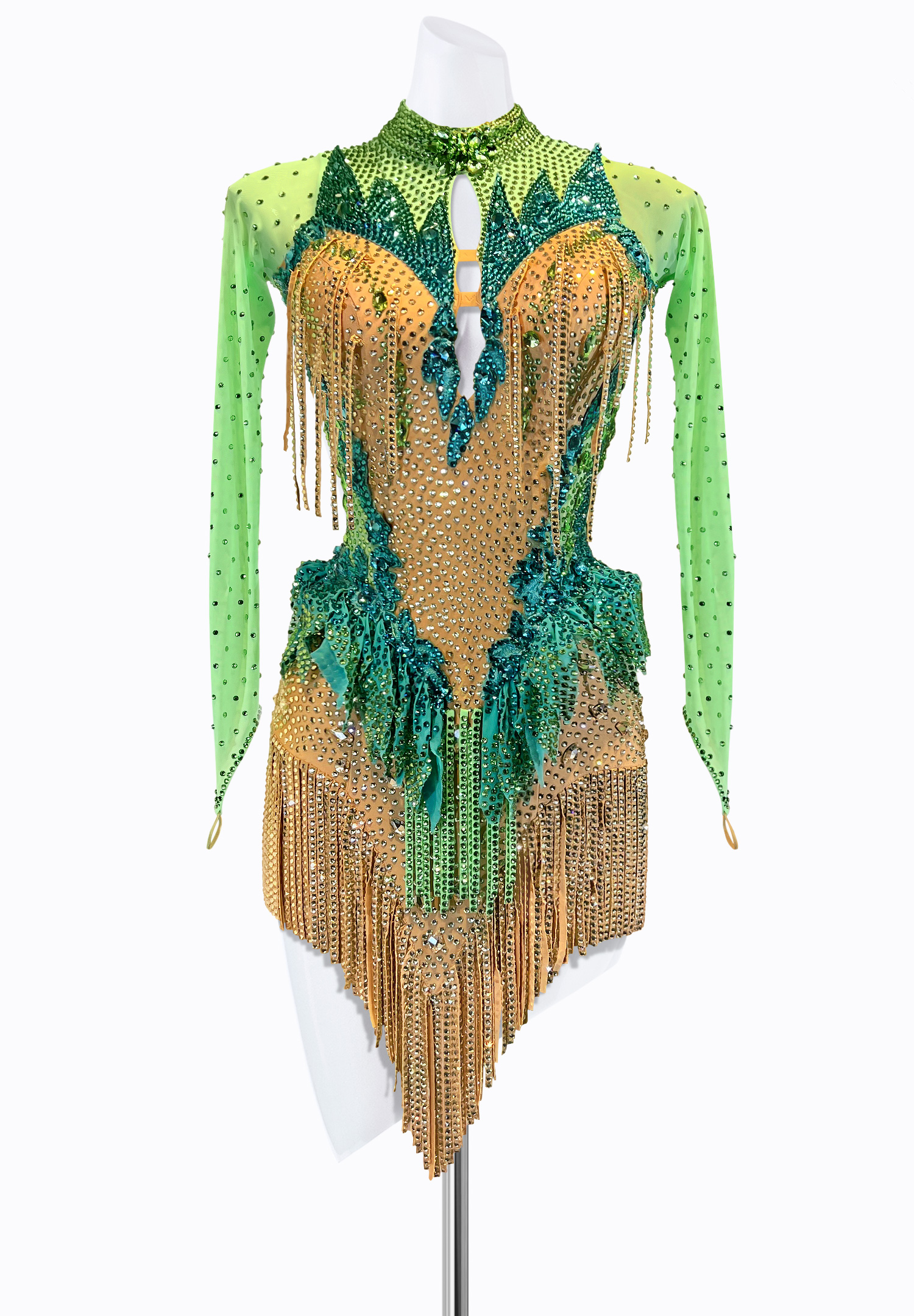 Crystal Lightning Latin Dress PR-L225171