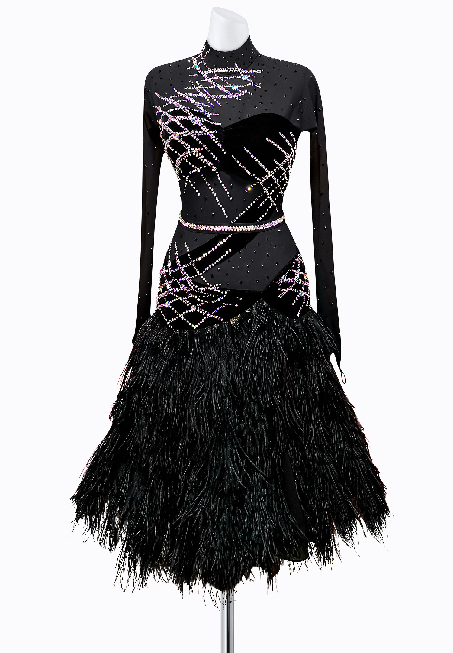 Dark Secret Latin Dress AM-L3117