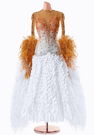 Desert Swan Ballroom Gown TID-BM1230