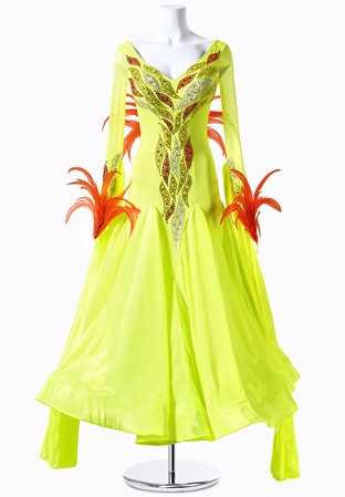 Flamboyant Sparkle Ballroom Dance Dress MF-B0051