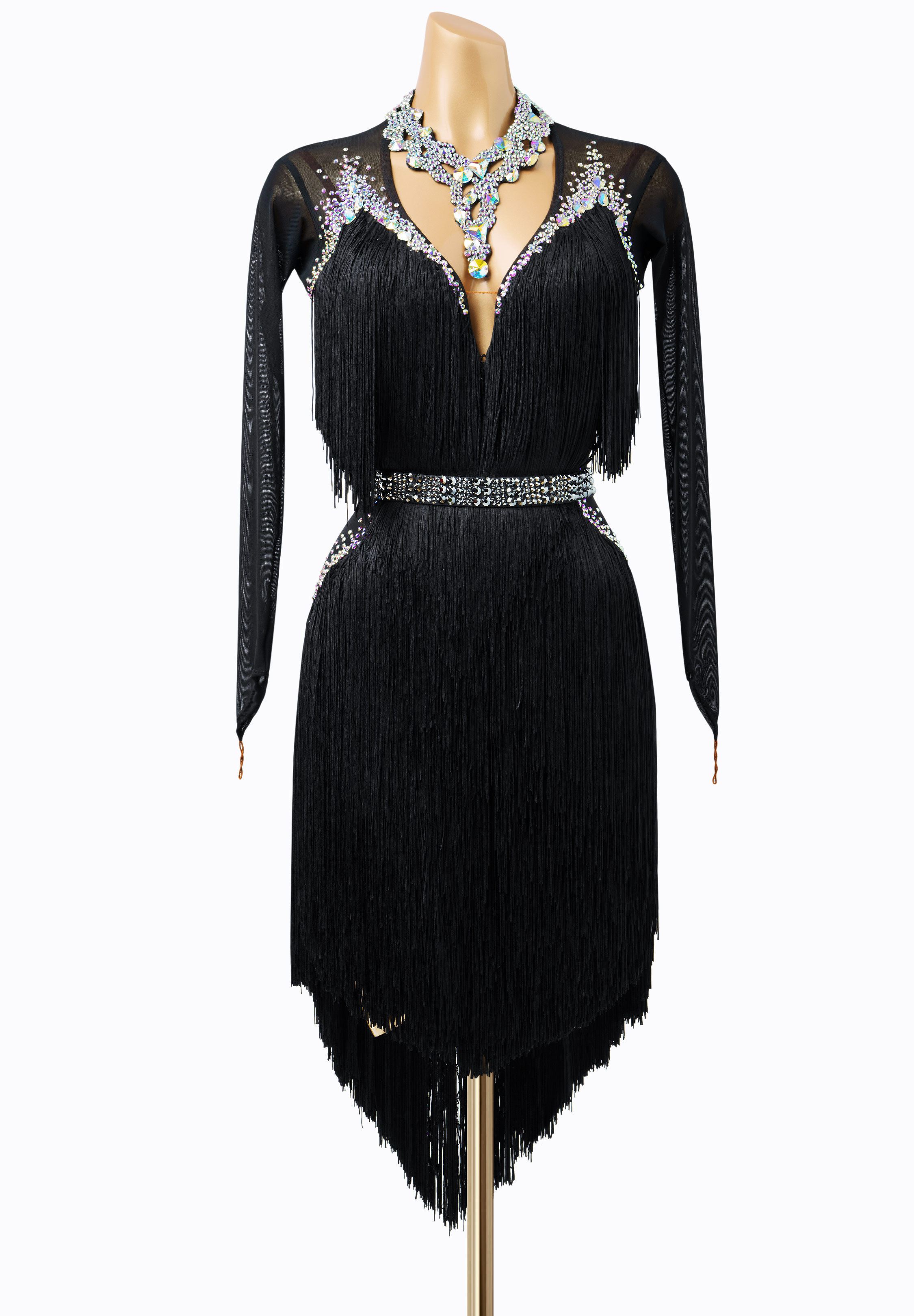 Fringe Escapade Latin Dress AD-L2912