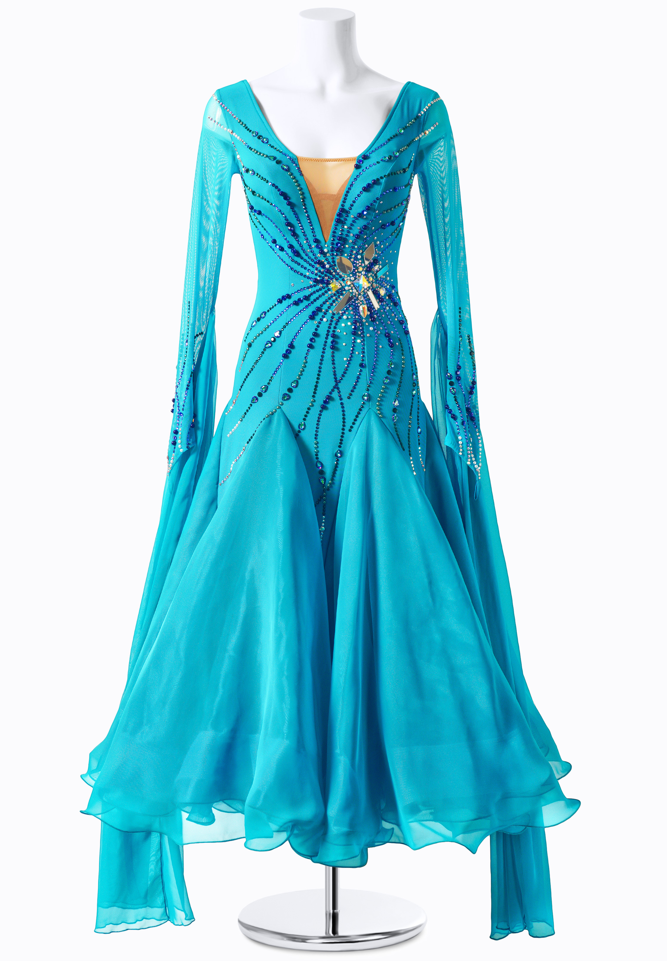 Glizy Mystery Ballroom Dance Dress MF-B0052