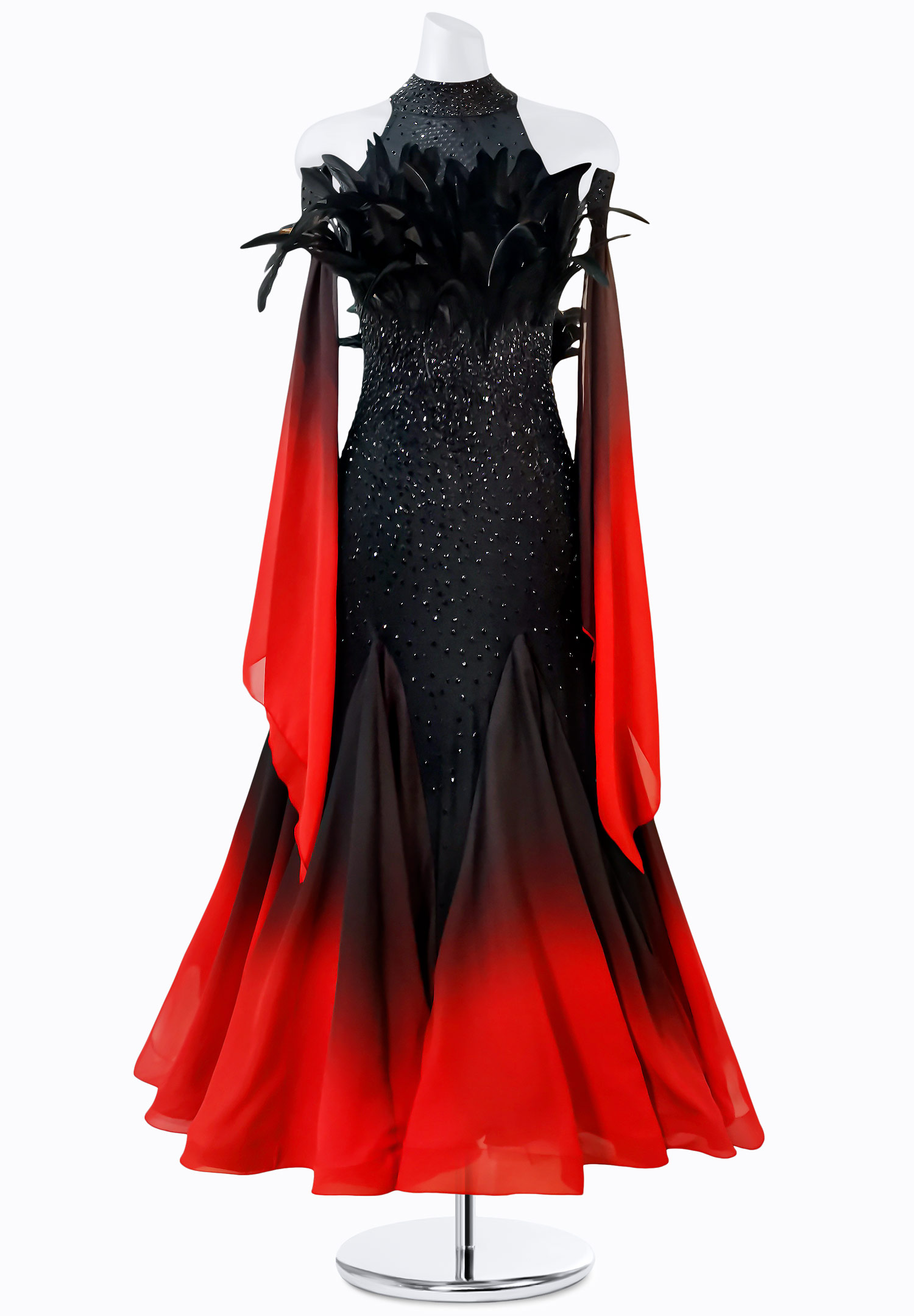 Haunted Feather Ballroom Costume AM-B3032