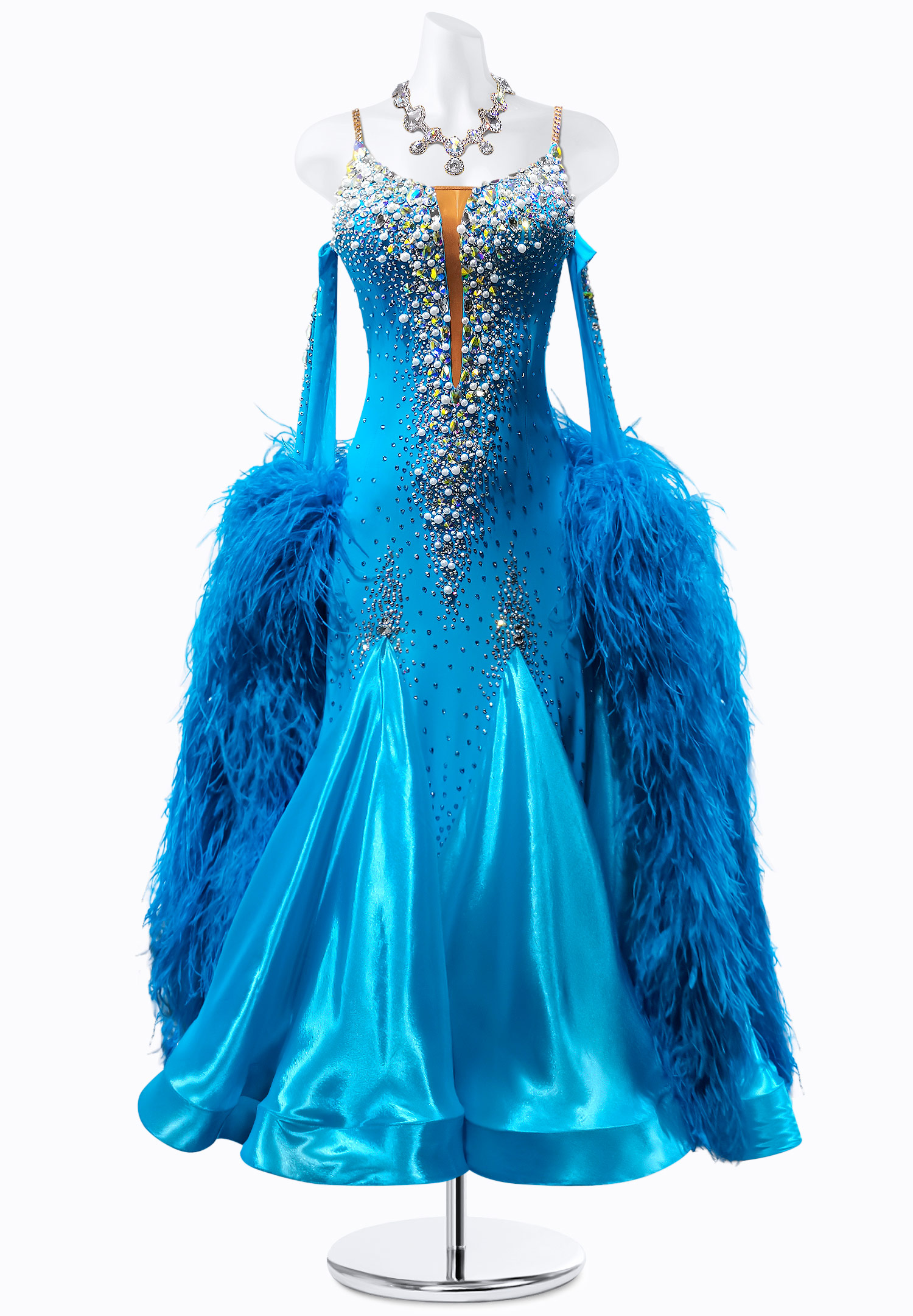 Icy Crystal Ballroom Gown AM-B3357
