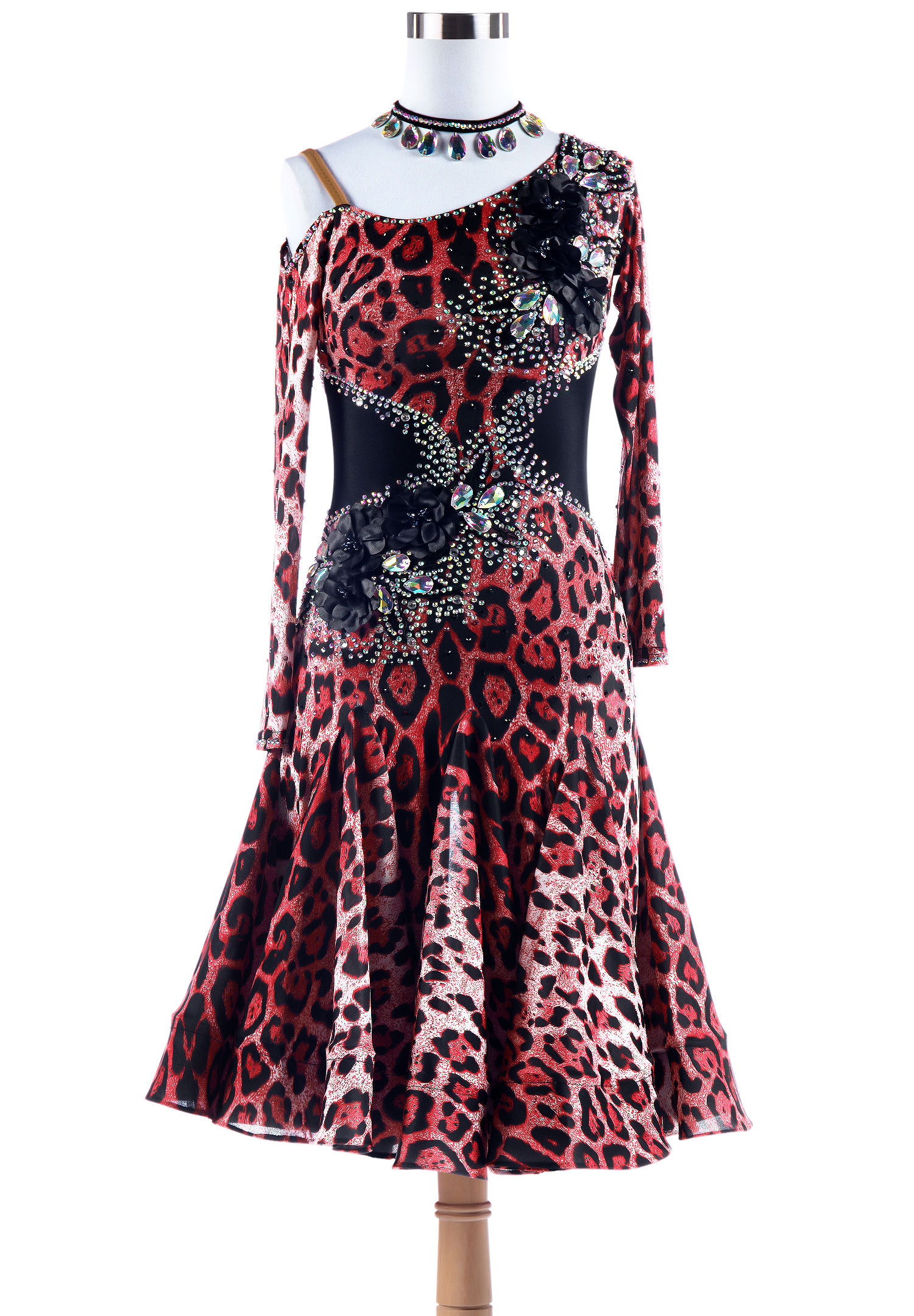 Impressive Exotic Latin Rhythm Performance Dress VN-L5296