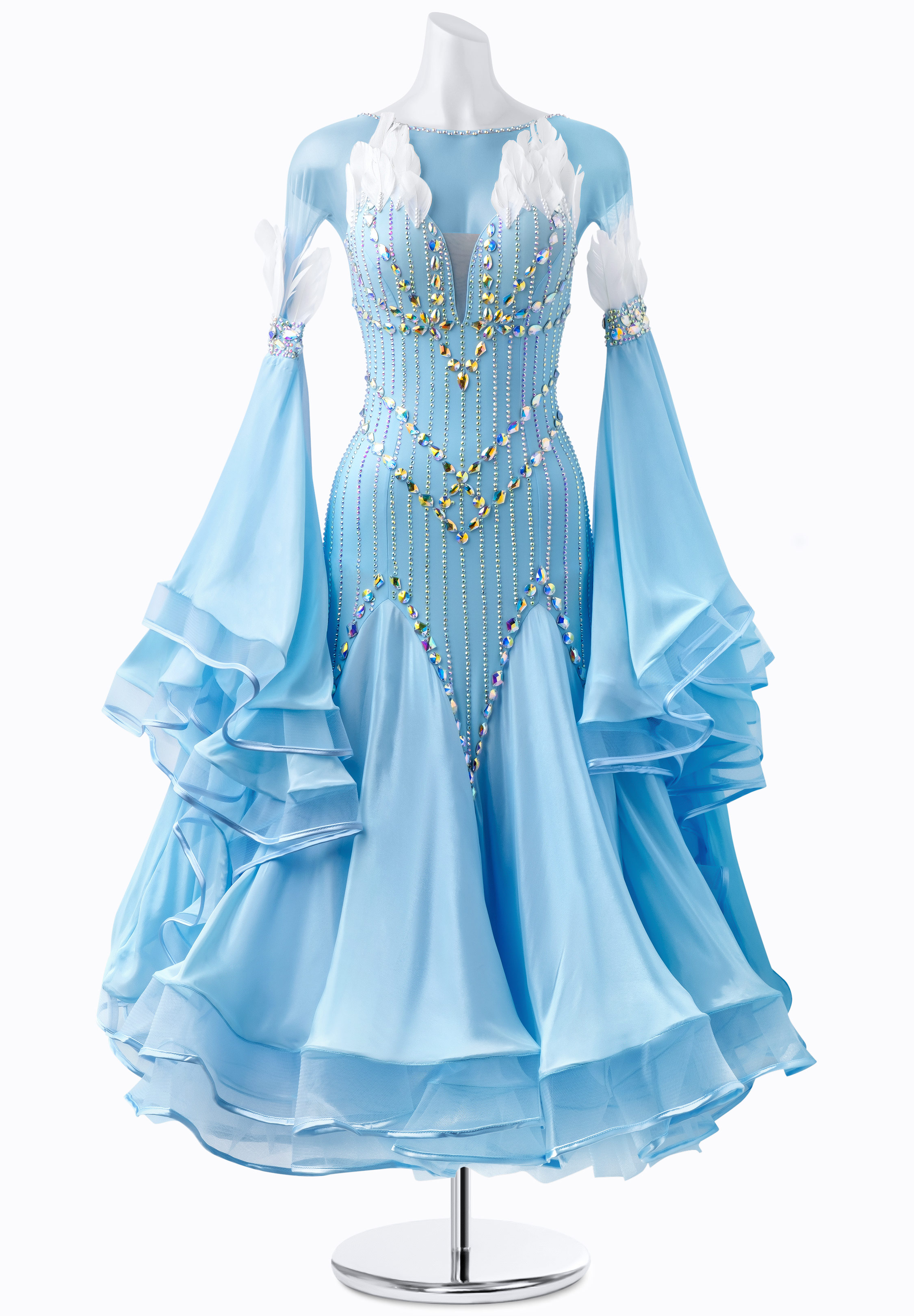 Midnight Tears Ballroom Gown JT-B4710