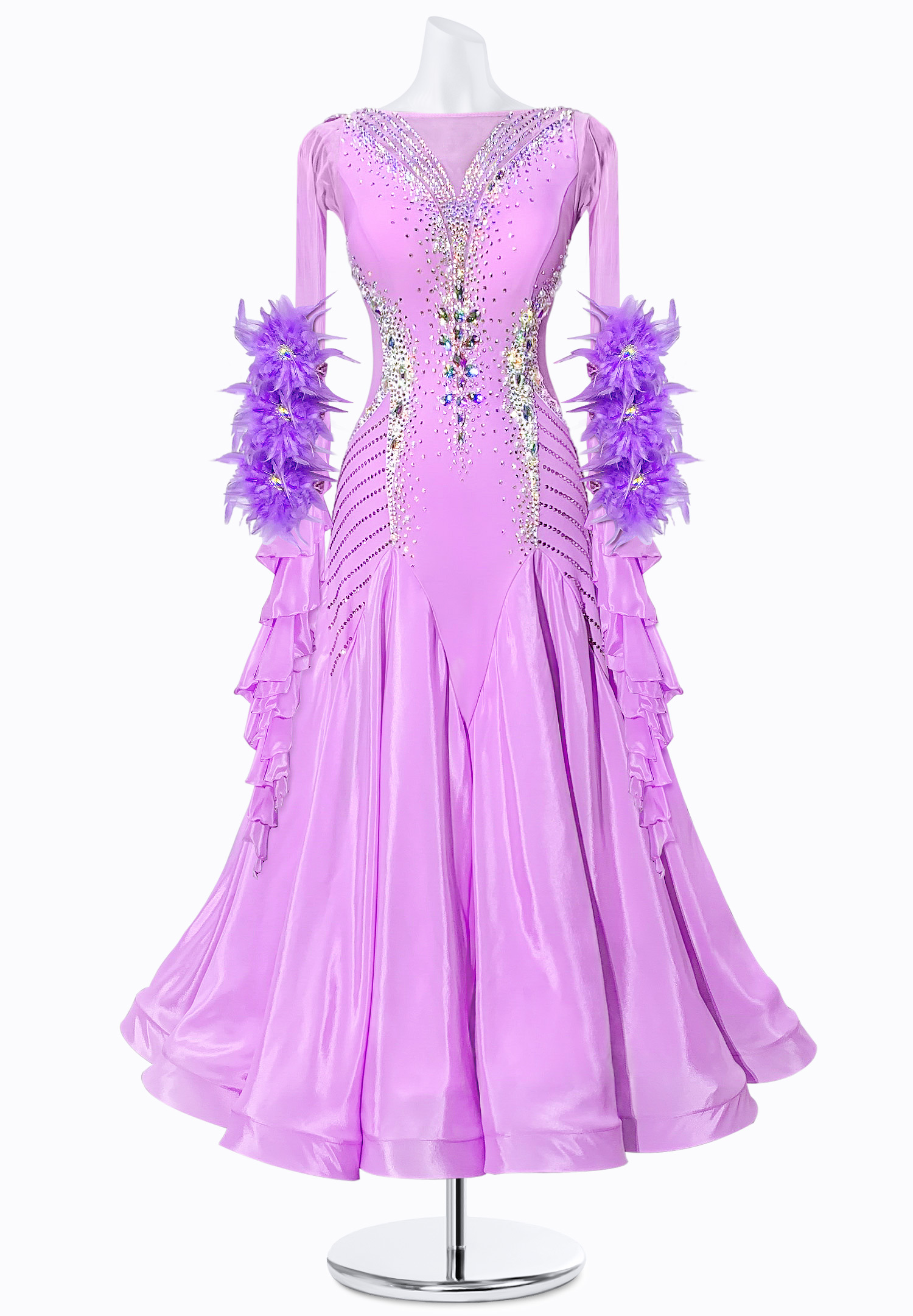 Darling Frill Ballroom Gown JT-B4945