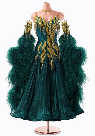 Jade Majesty Ballroom Gown TID-BM1263