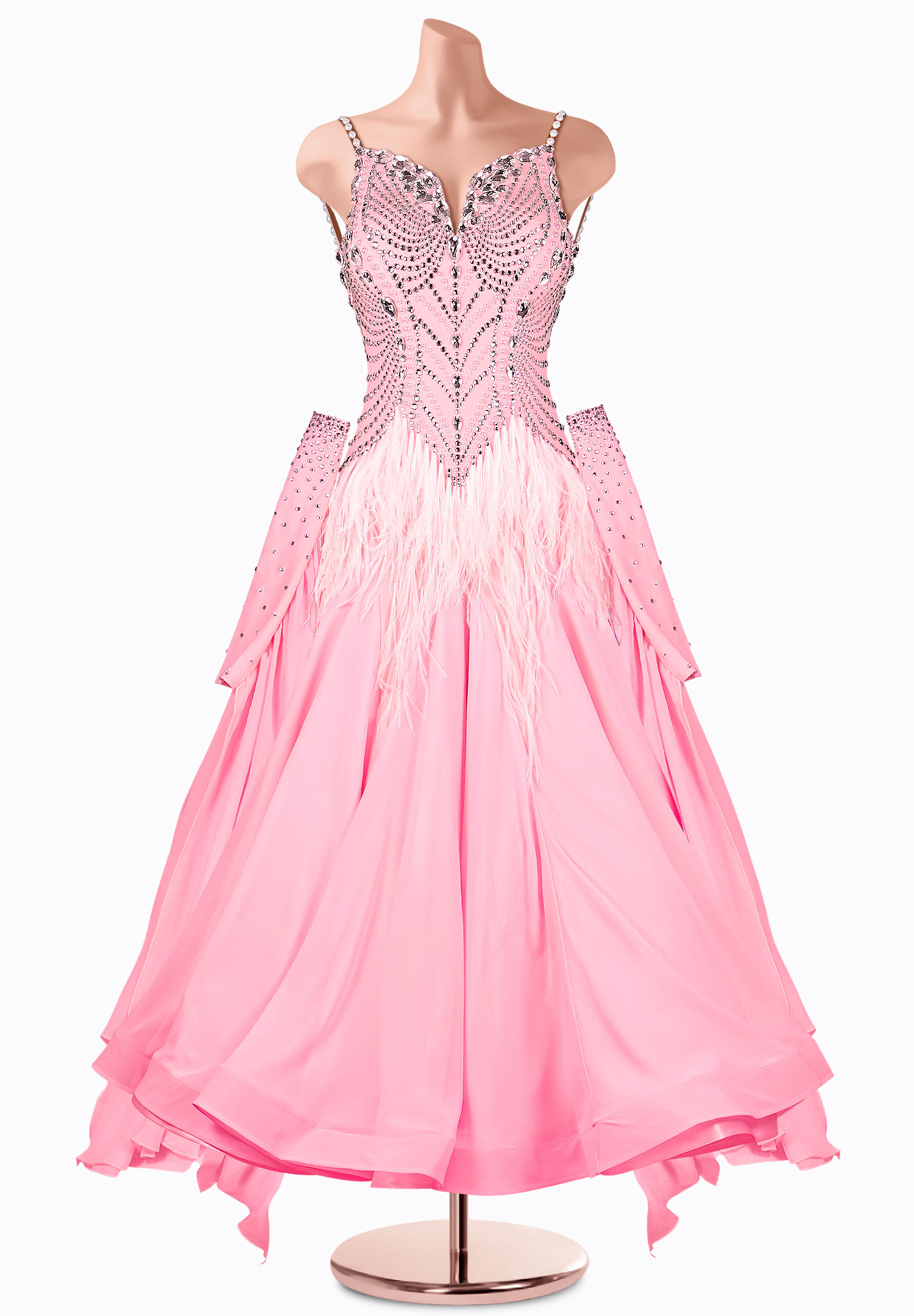 Blooming Phoenix Ballroom Gown TID-BM1020
