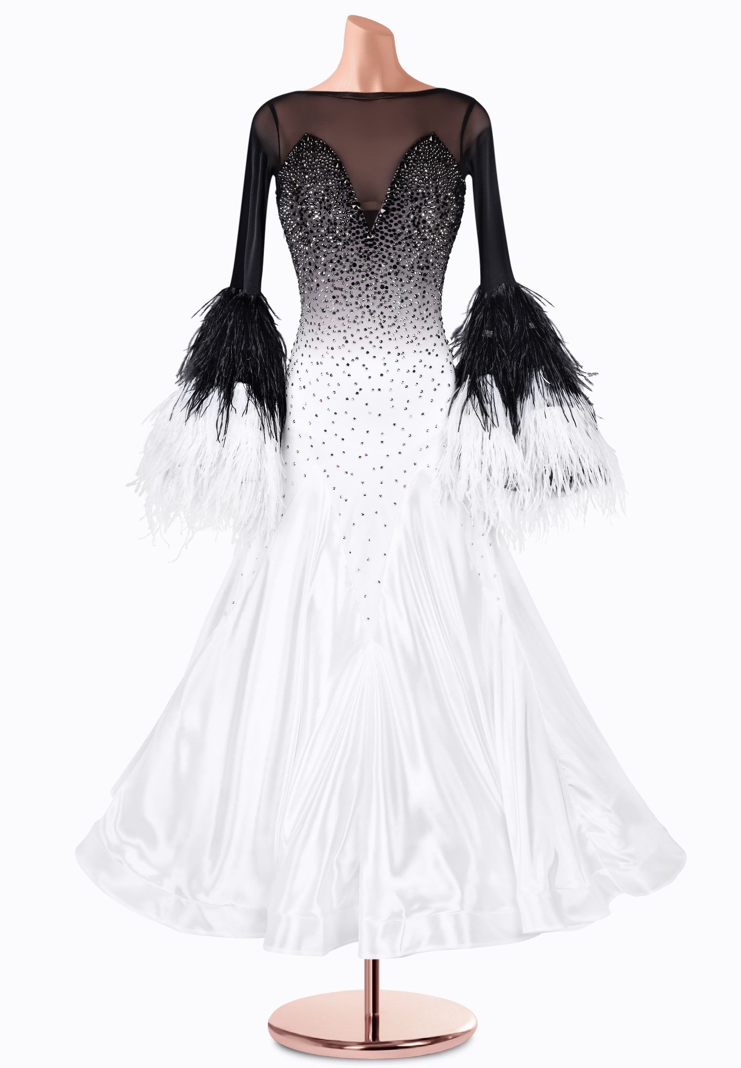 Domino Motion Ballroom Gown TID-BM0319