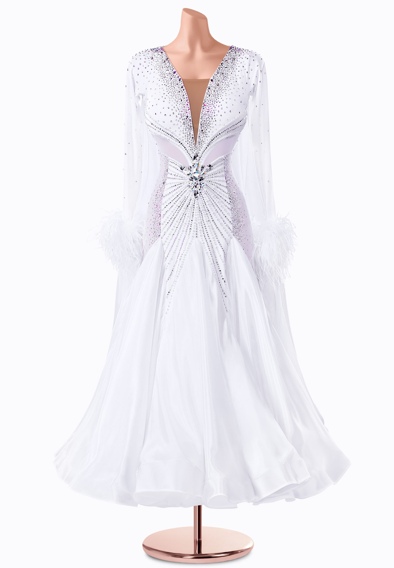 Dreamy Elsa Ballroom Gown TID-BM0519