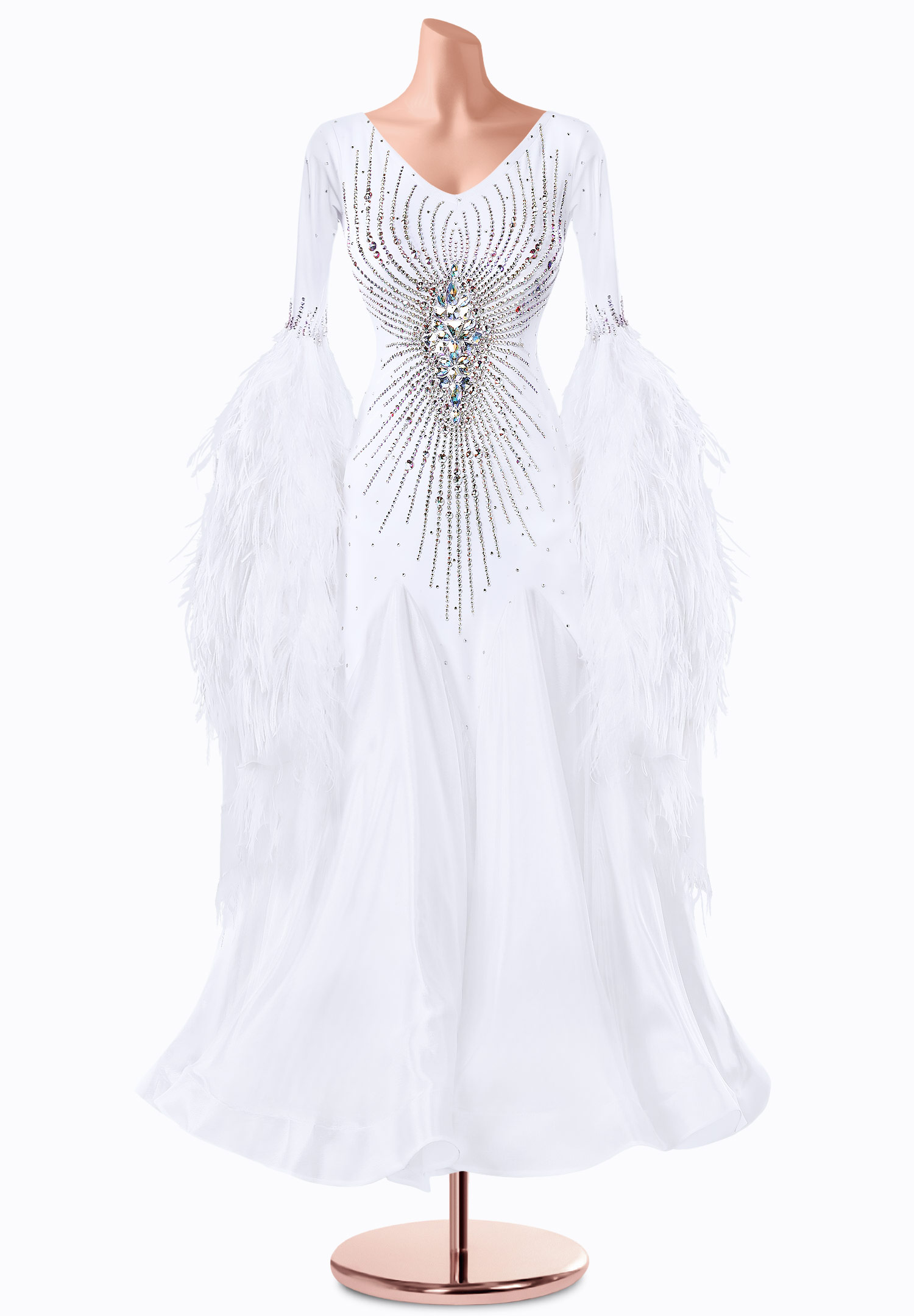 Opulent Glimmer Ballroom Gown TID-BM0524