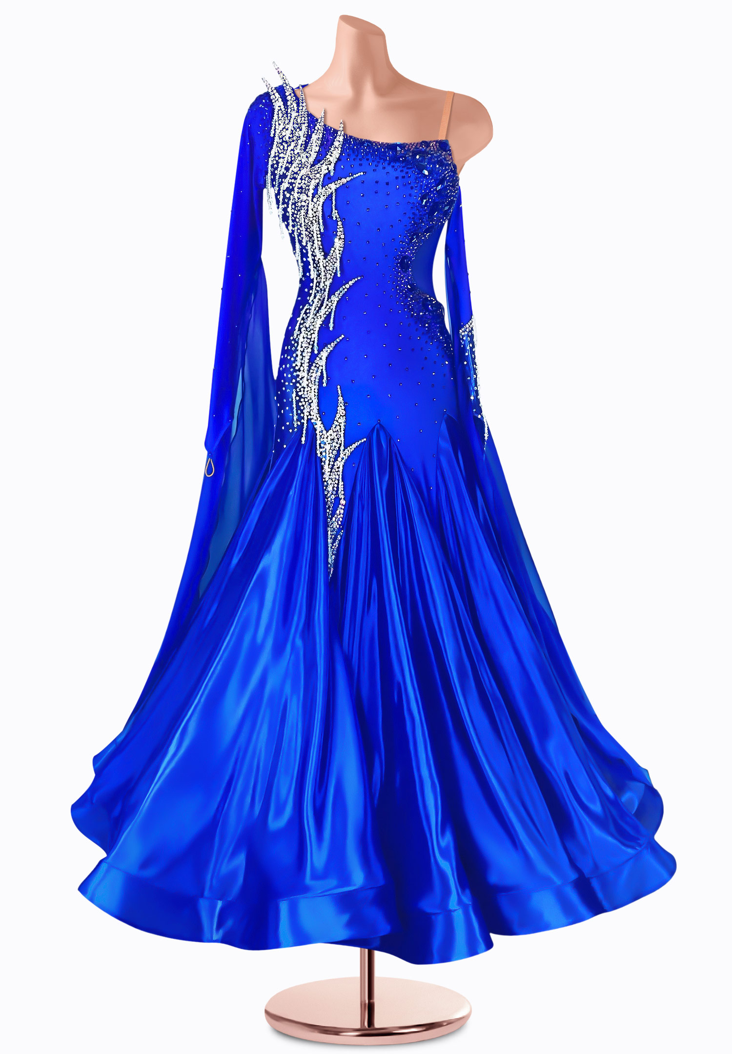 Shining Flame Ballroom Gown TID-BM0602