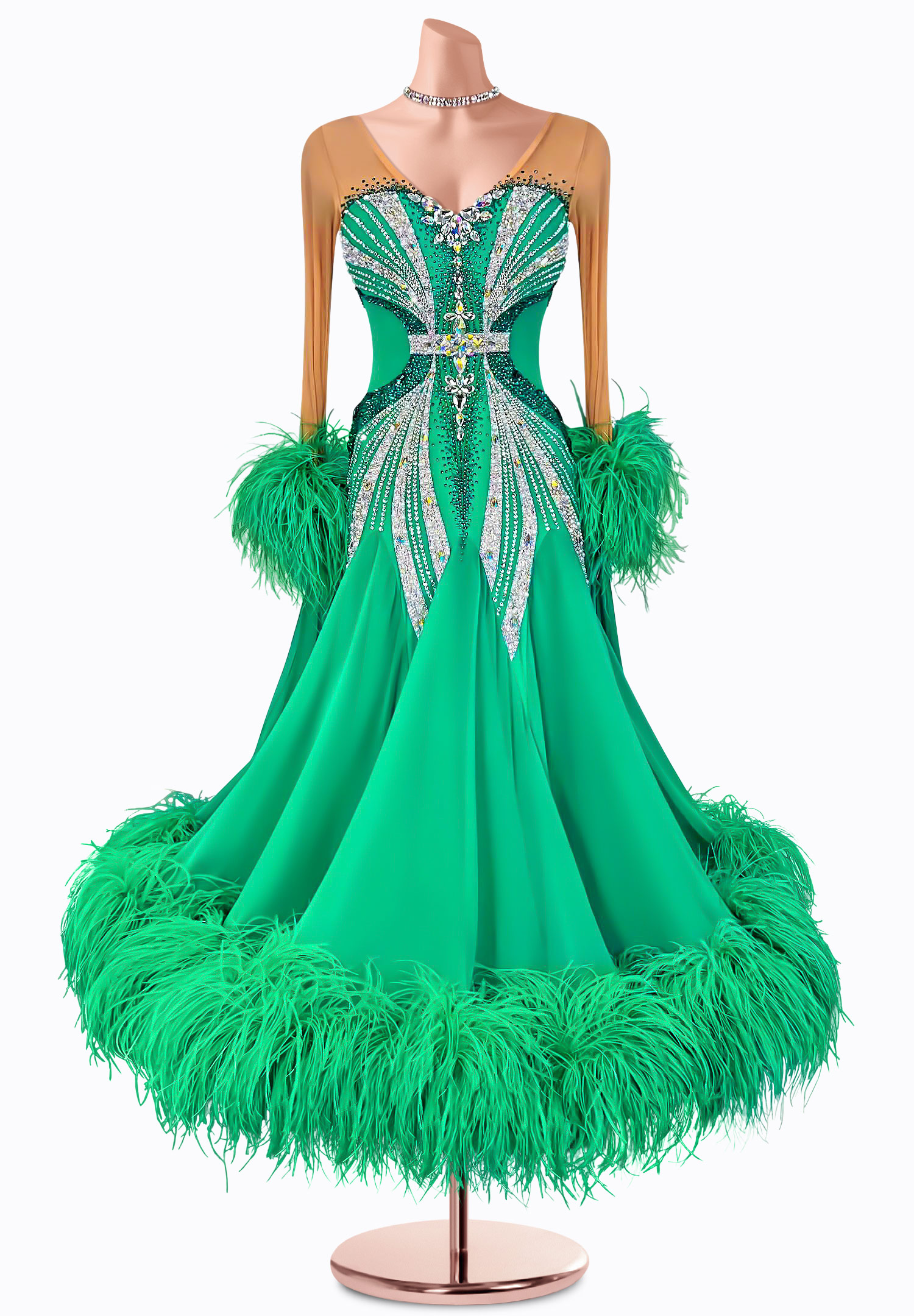 Victoria Lush Ballroom Gown TID-BM0703