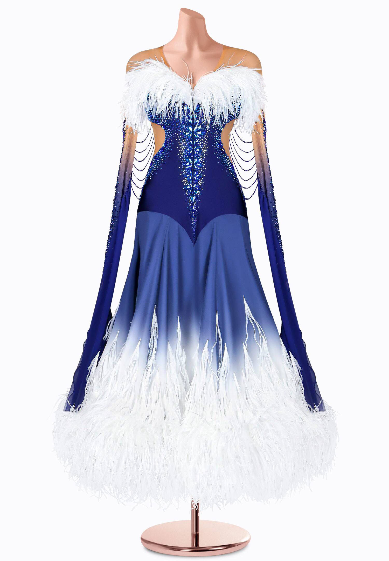 Victorian Charm Ballroom Gown TID-BM0704