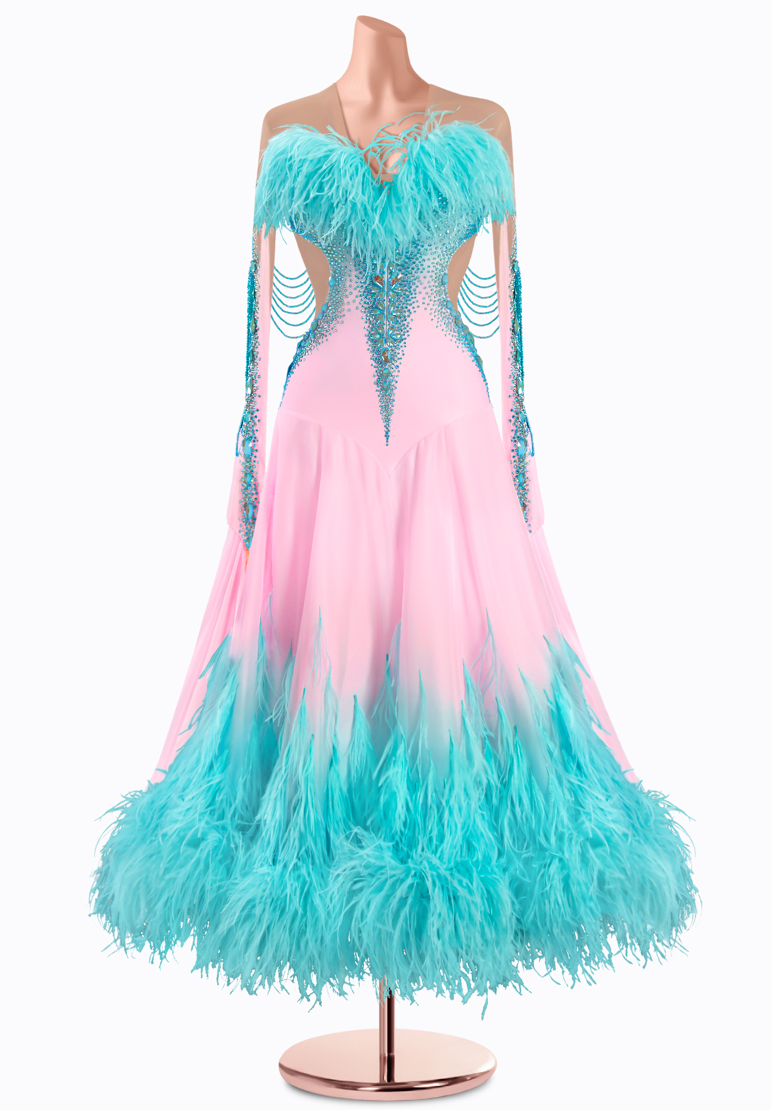 Victorian Charm Ballroom Gown TID-BM0704