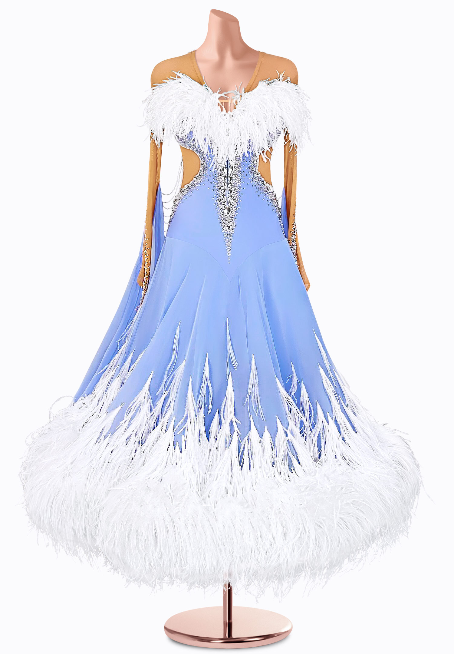 Victorian Charm Ballroom Gown TID-BM0704