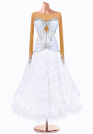 Icy Embrace Ballroom Gown TID-BM0716