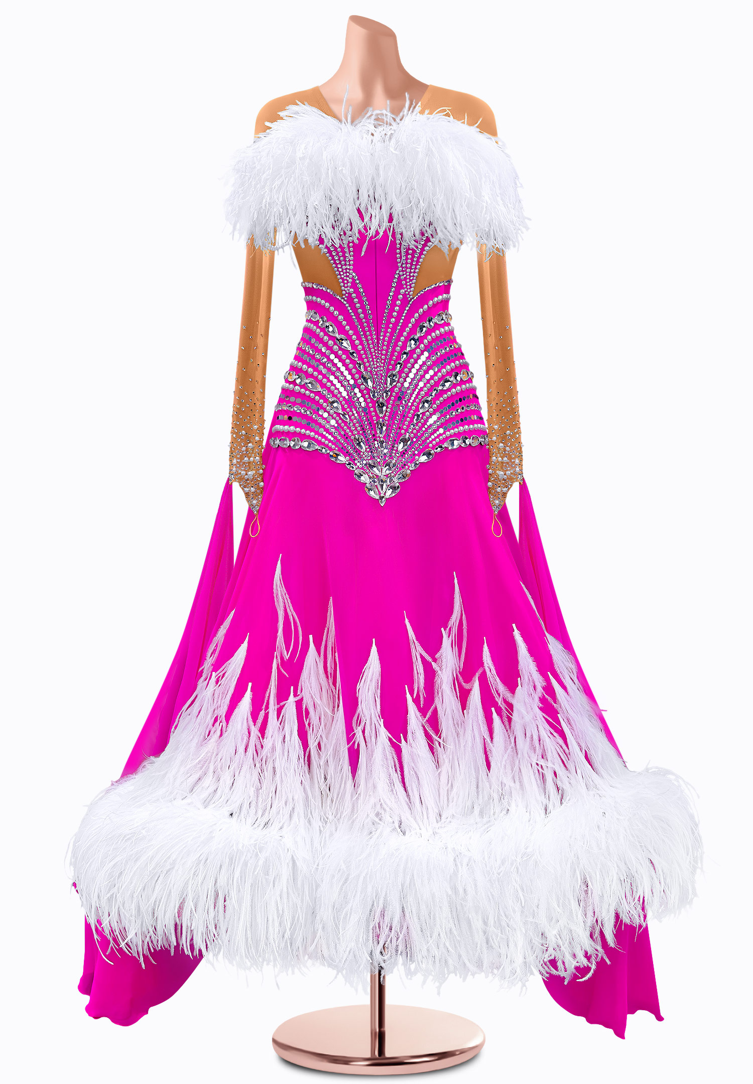 Sweet Motion Ballroom Gown TID-BM0812