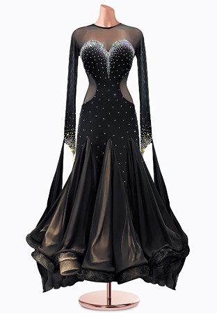 Midnight Star Ballroom Gown TID-BM0870