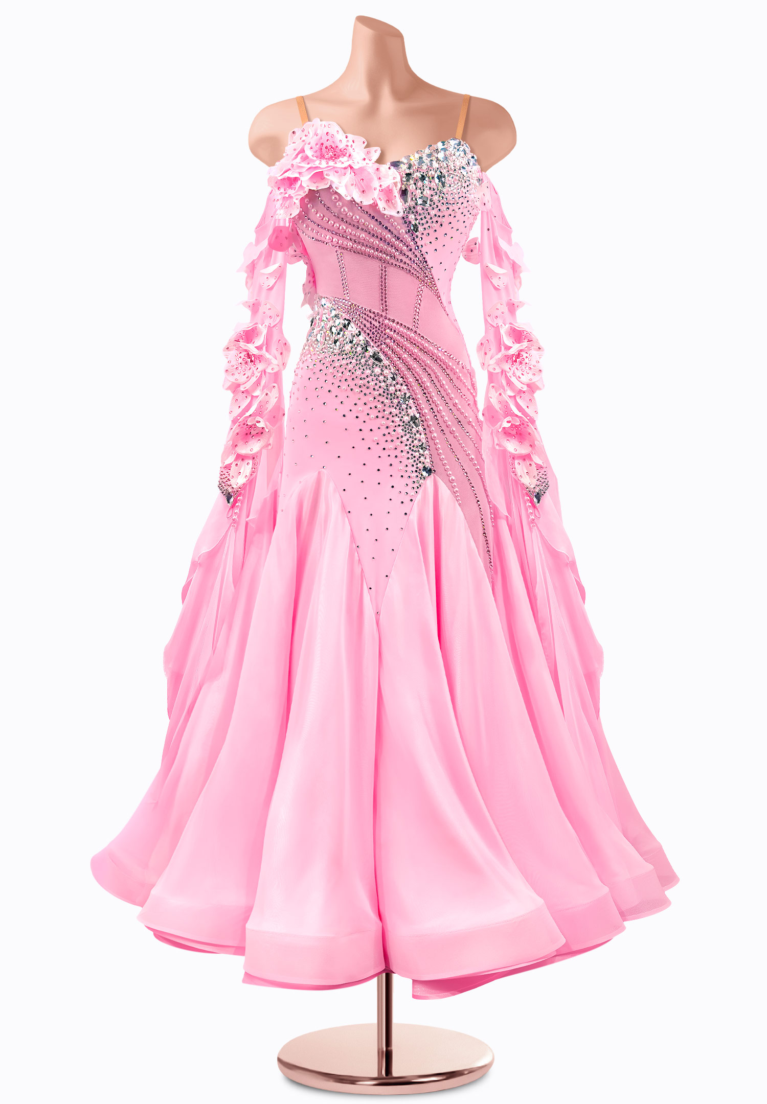 Glinda Petal Ballroom Gown TID-BM0881