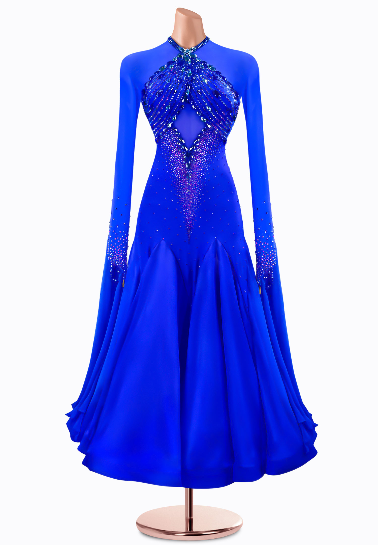 Pacific Halter Ballroom Gown TID-BM0937