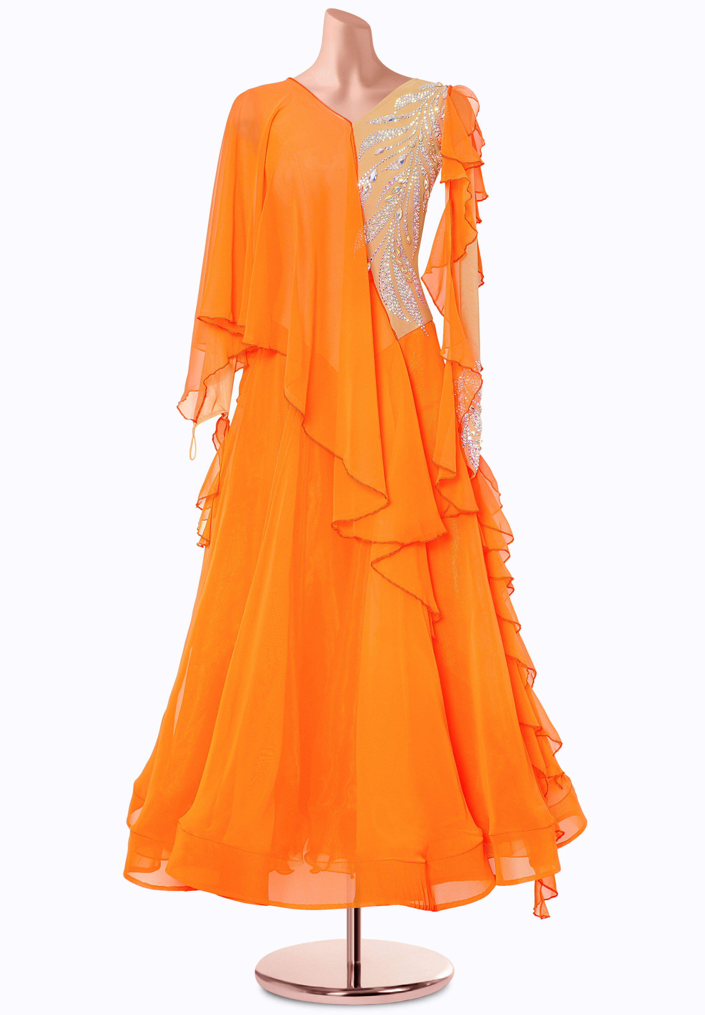 Amber Dusk Ballroom Gown MF-B0445