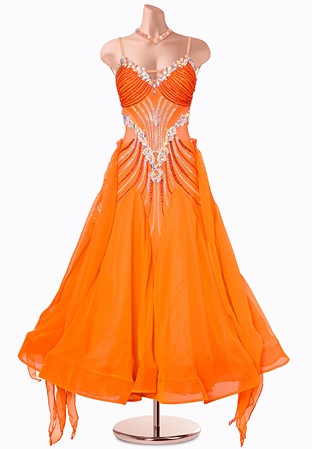 Amber Serenade Ballroom Gown MF-B0432
